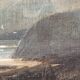 Marine painting, Northern school, around 1870.