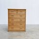 1970s bamboo and rattan cabinet