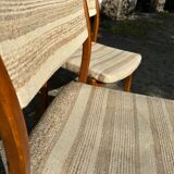 Vintage sled chairs