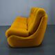 20th century, yellow Atlantis three-seater sofa, 1960s