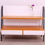 Fully renovated mid century bookshelf by Tatra, 1960s, Czechoslovakia