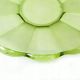 B9M Huta Hortensja green fruit platter no. 324