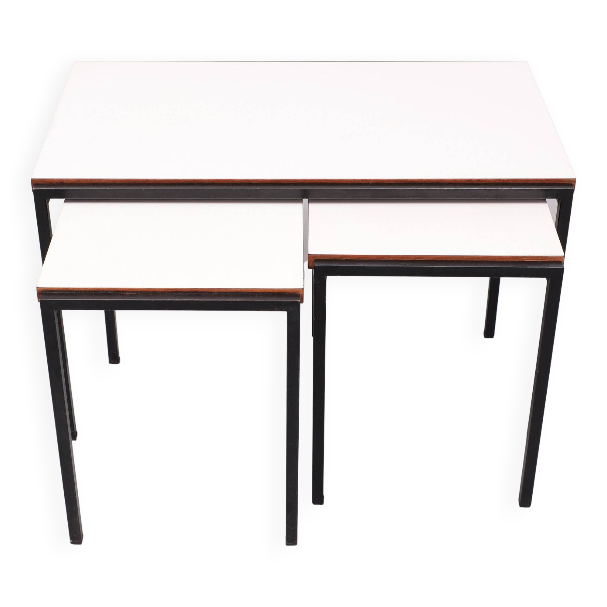 Pastoe nesting tables Cees Braakman ''Japan series'' 1960s Holland