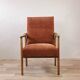 Vintage corduroy armchair