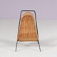 1950s Carl Auböck attributed magazine holder from Denmark