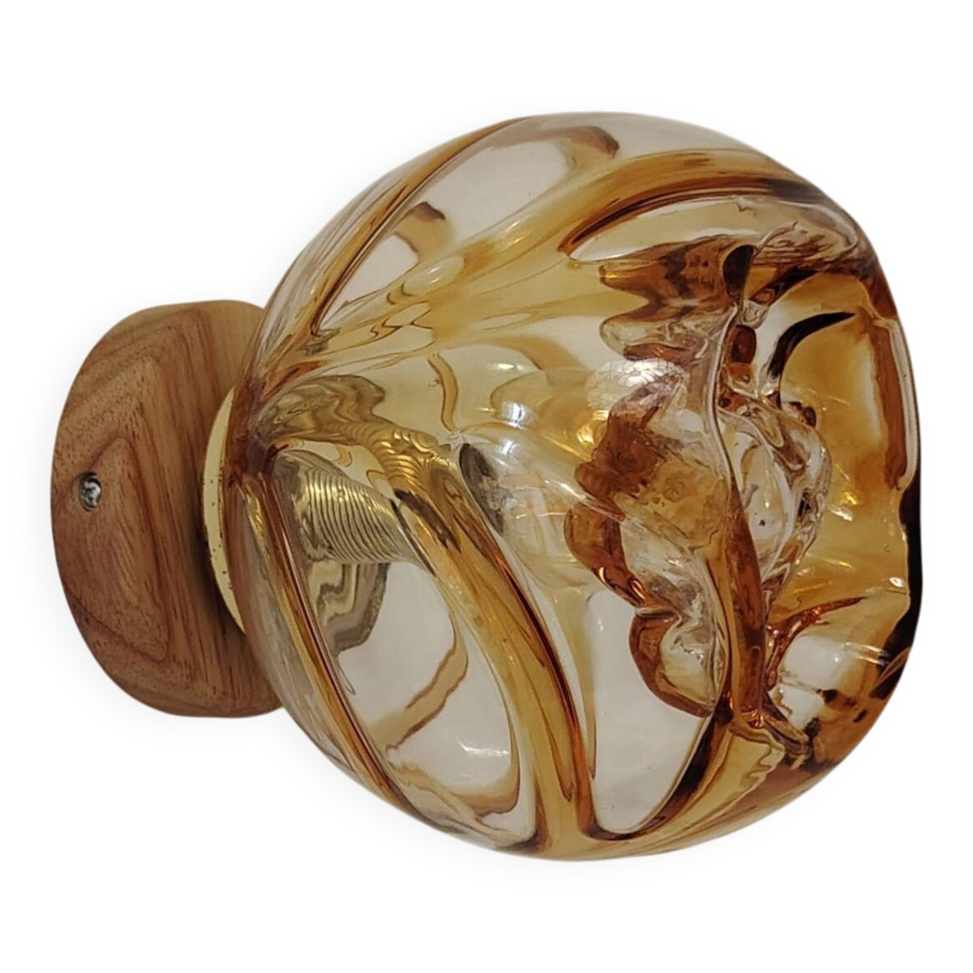 Murano Mazzega wall-mounted globe