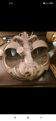 Wall sconce in glazed stoneware "alien head" by Joel Lurois in 1982