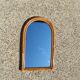 Miroir en rotin vintage