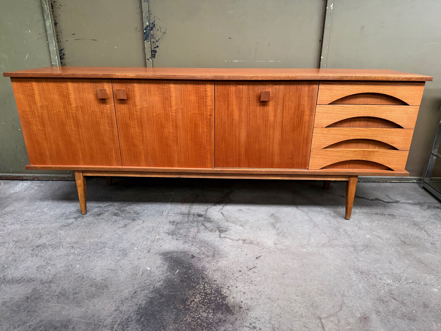 Scandinavian teak sideboard