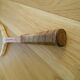 Wooden Gauthier tennis racket with its cover