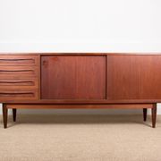 Enfilade Danoise en Teck 200 cm, modèle 31b, par Johannes Andersen 1960.