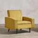 Fauteuil 1950 Jaune moutarde