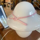 Opline lamp and vintage pink bow