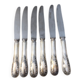 6 Saint Medard knives, 1900