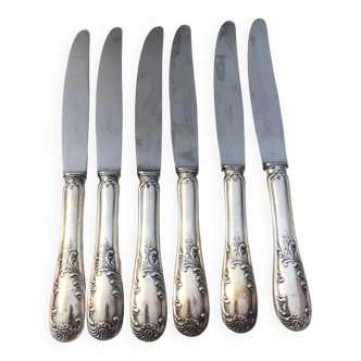 6 Saint Medard knives, 1900