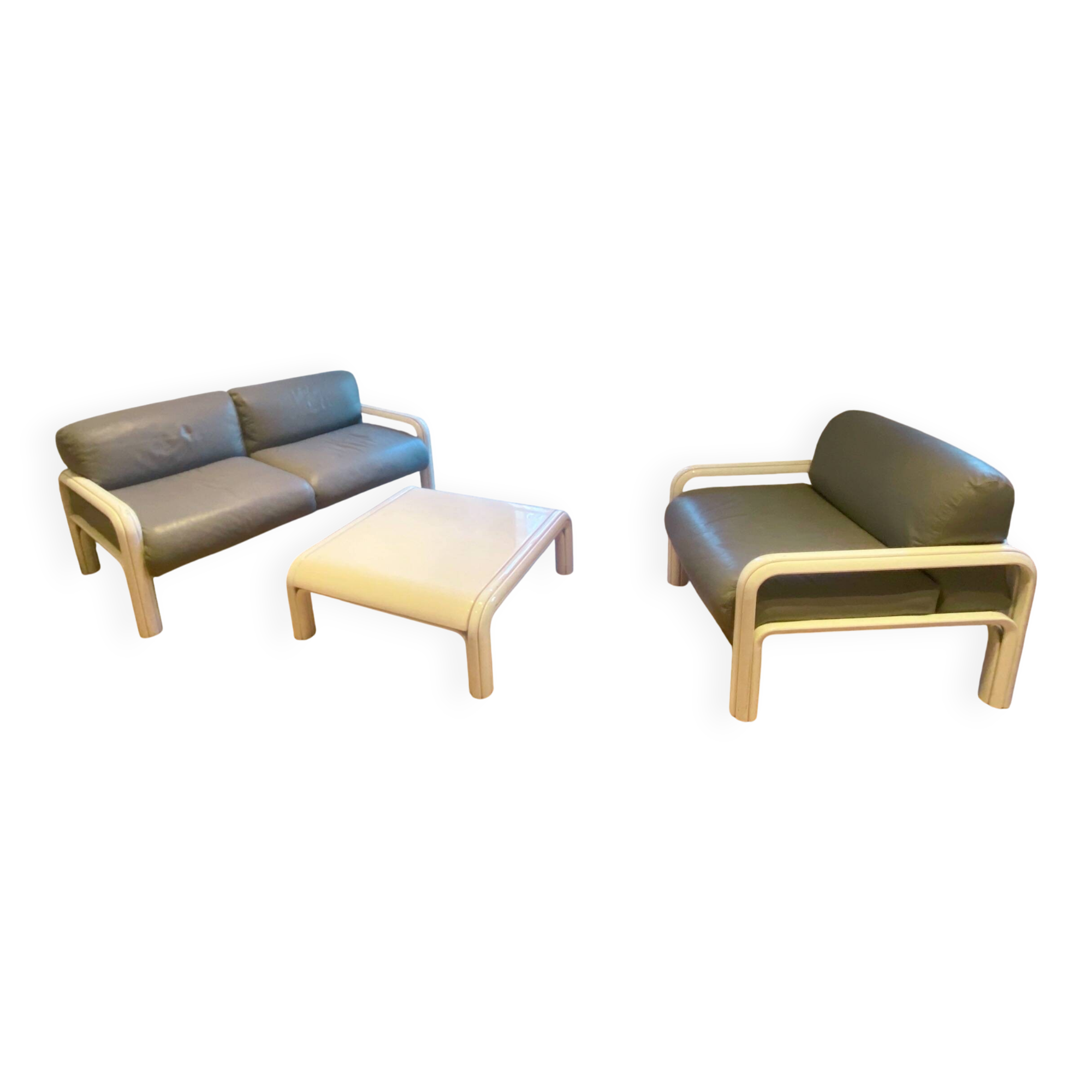 Gae Aulenti Knoll 3-piece lounge set