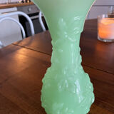Vase opaline ouraline vert