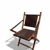 Paire de chaises coloniales faux bambous 1960’s