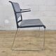 2x Wilkhahn Aline 230 chair with armrests (stackable)