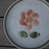 9 Sarreguemines plates, Régine model (Rare)