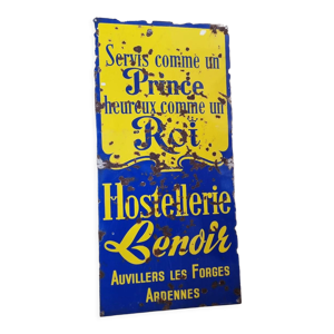 Plaque émaillée ancienne