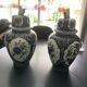 Pair potiches delfts by boch