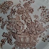 Crown Devon Staffordshire English earthenware square dish