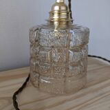 Lampe à poser avec globe en verre