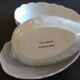 set of 4 white avocado bowls by Philippe Deshoulières