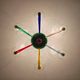 Murano glass chandelier after Gio Ponti, 1970s