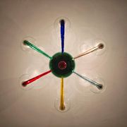 Murano glass chandelier after Gio Ponti, 1970s