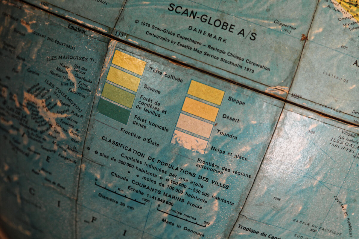 Globe Marks Scan-globe A/S, Denmark 1970