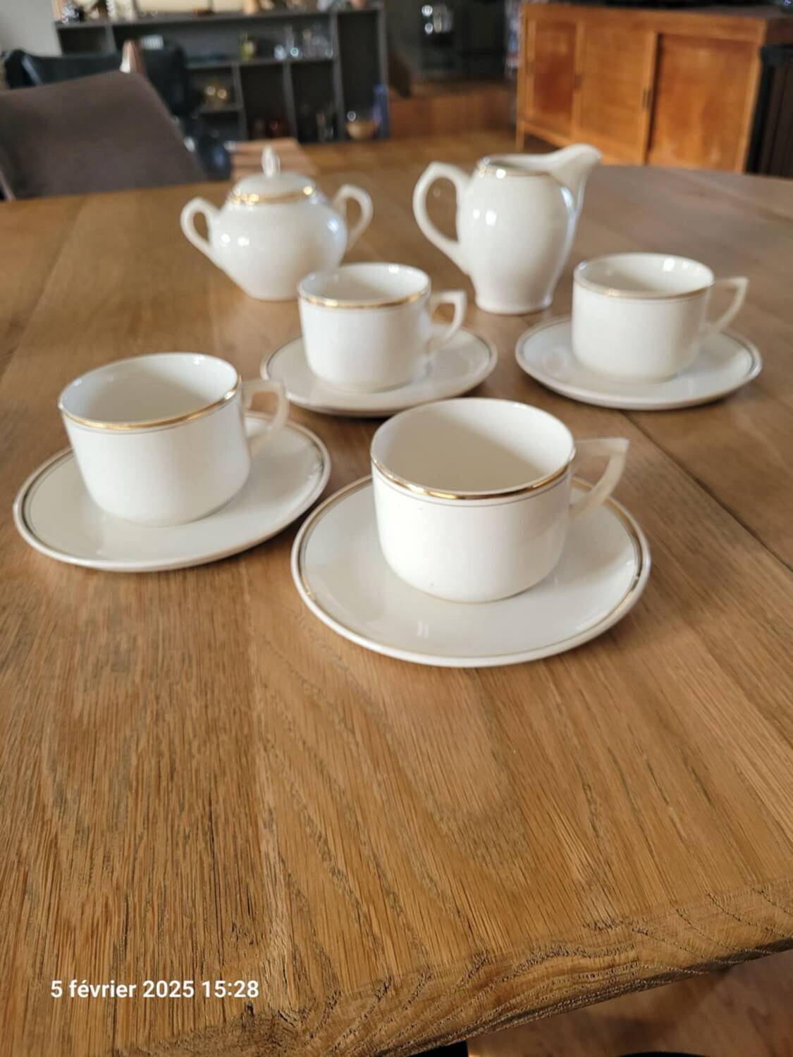 Porcelain coffee service