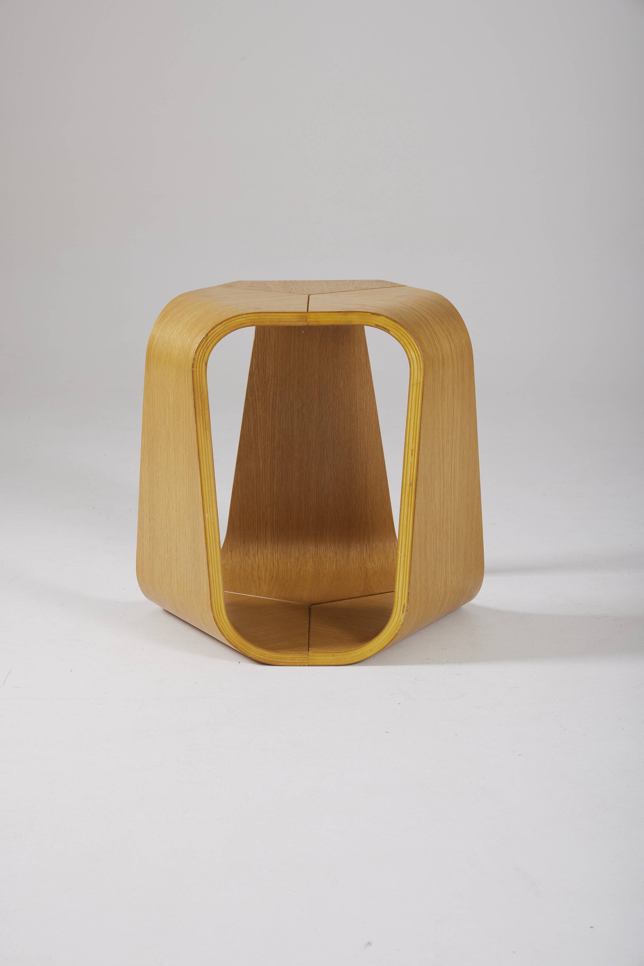 Enrico Cesana wooden stool