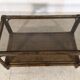 rattan coffee table