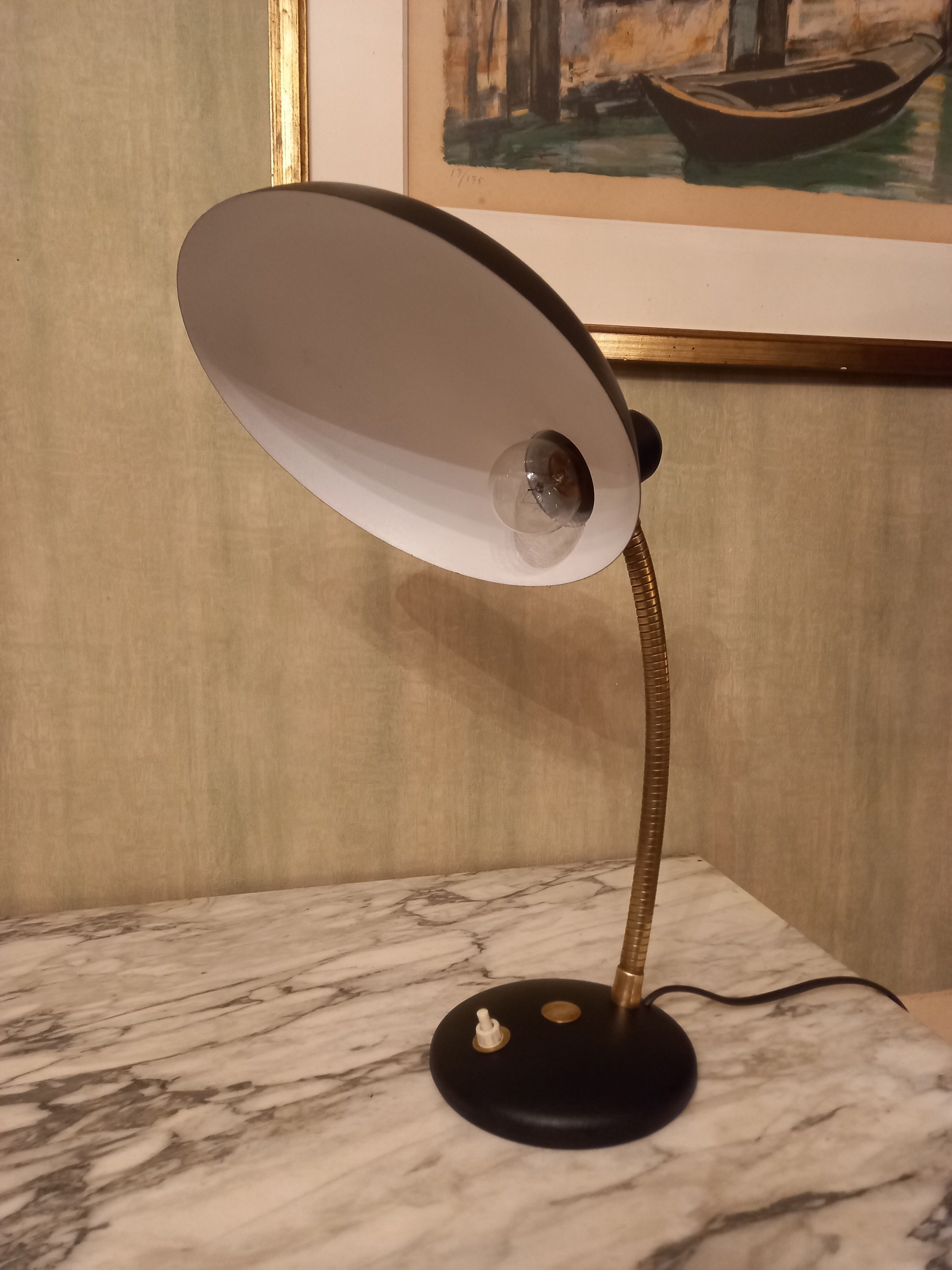 Lampe de bureau années  50