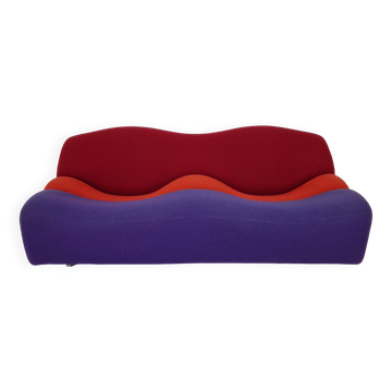 Canapé 2 places abcd de pierre paulin pour artifort, années 1960