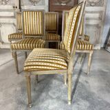 Set of 6 Louis XVI chairs