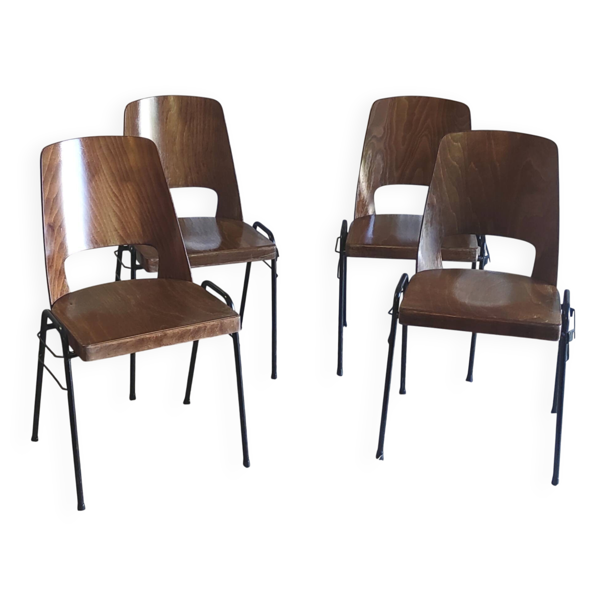 Baumann chairs model Manathan - 1960s/70s