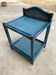 Vintage rattan bedside table