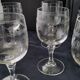 6 Verres à vin rouge Cristal d'Arques  Modèle Matignon