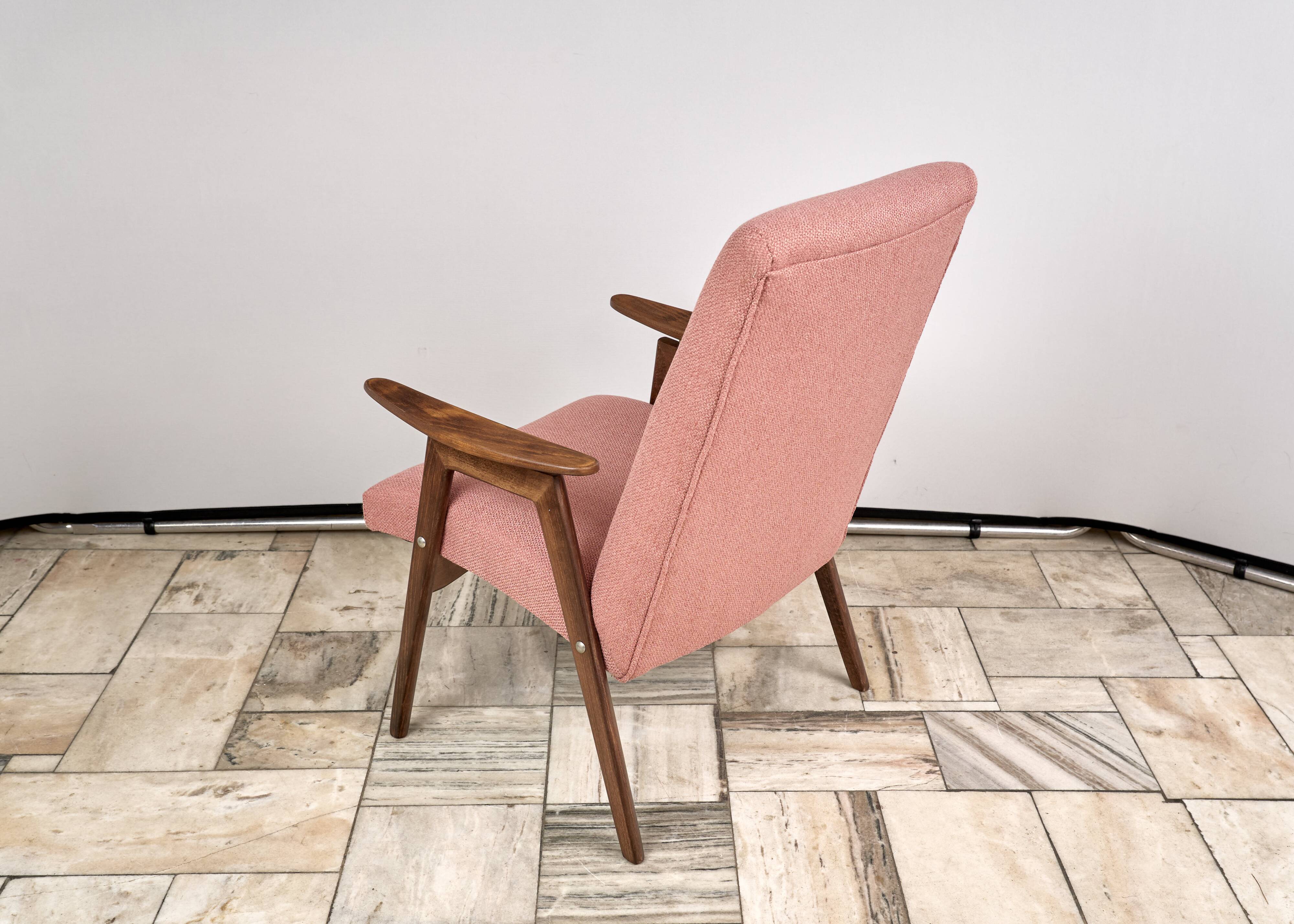 Fauteuil vintage par Jaroslav Smidek pour TON, années 1960, Tchécoslovaquie