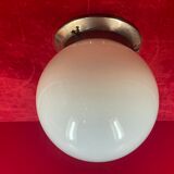 Ceiling lamp chandelier globe ball glass opaline