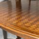 Tea table, marquetry living room table, early 20th century