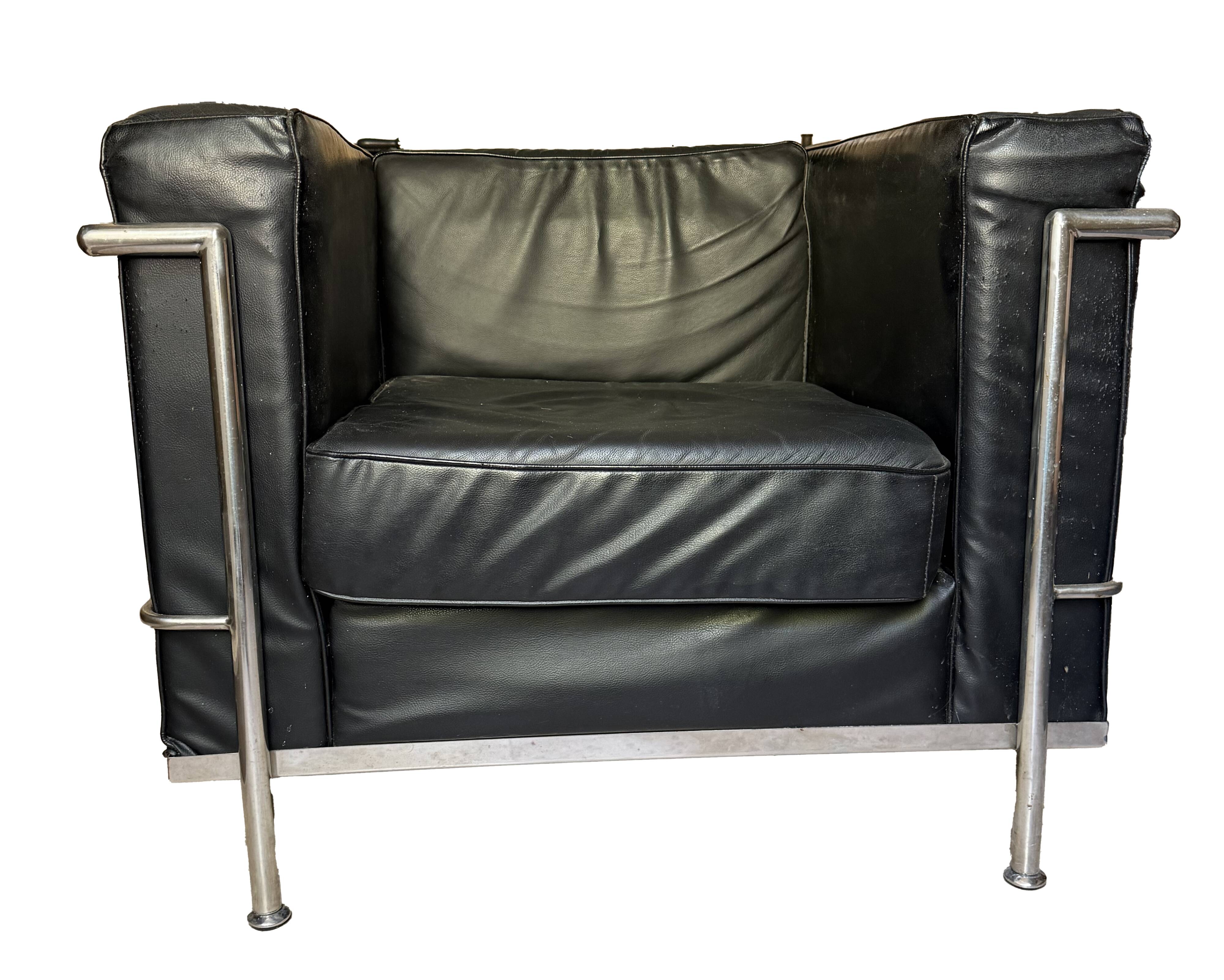 Fauteuil copie lc3