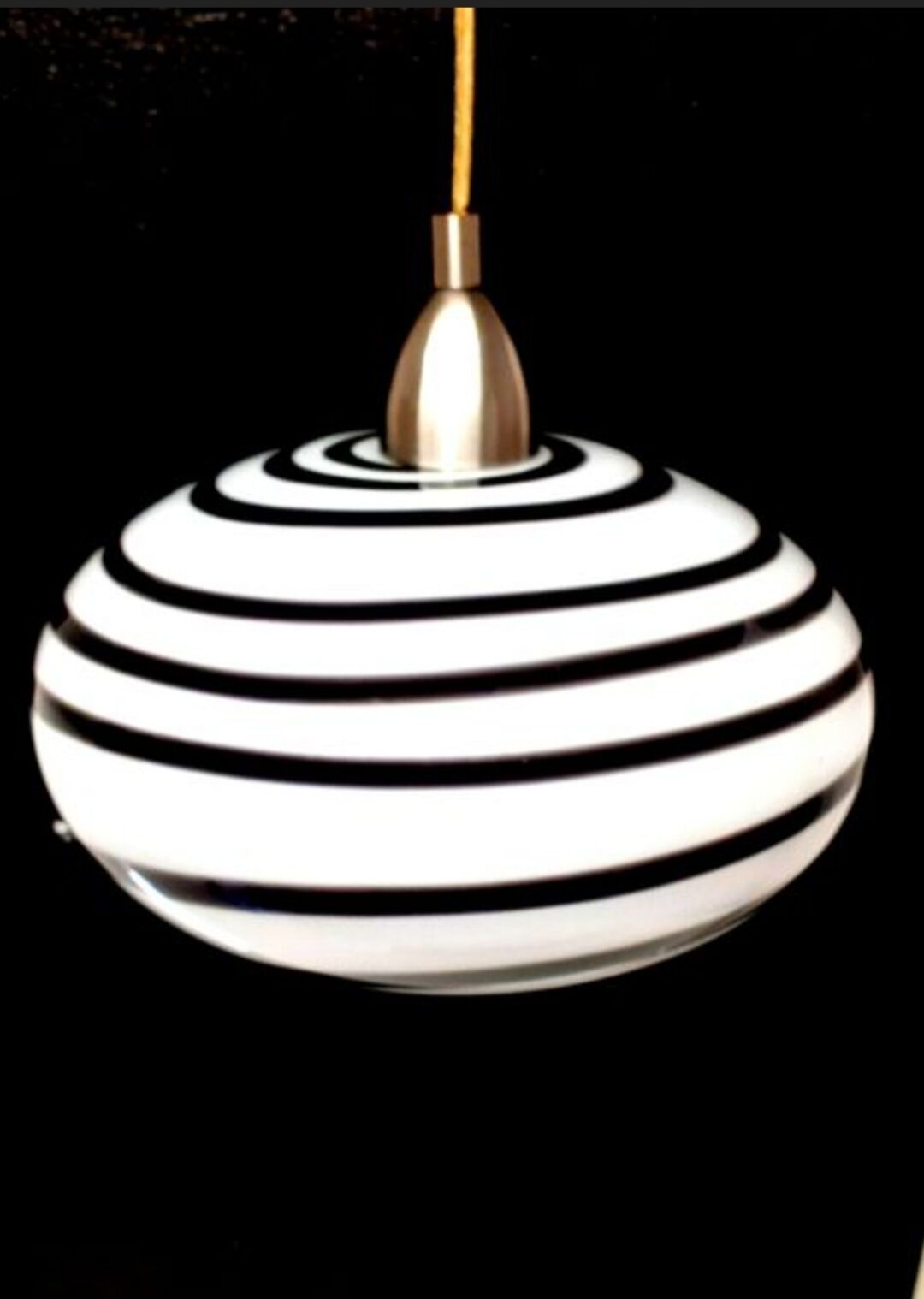 Vintage zebra supension