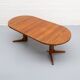 Danish extendable dining table 1960s