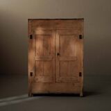 Petit meuble paysan en bois massif, vers 1900