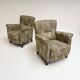 Re-upholstered vintage armchair, 1960’s