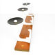 1970s modernist wall hanger Denmark